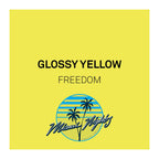 Designcadeau – Chat Chanceux Jaune Glossy - le Chat Chanceux