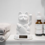 Regalo de diseño – Chat Chanceux Blanc Solaire - le Chat Chanceux