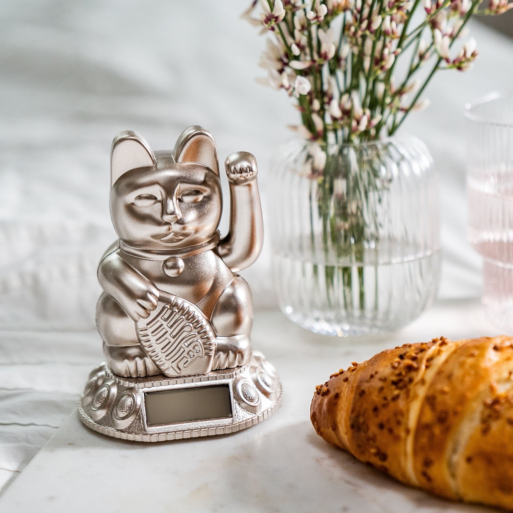 Oggetto regalo di design – Chat Chanceux Moonlight Solaire - le Chat Chanceux