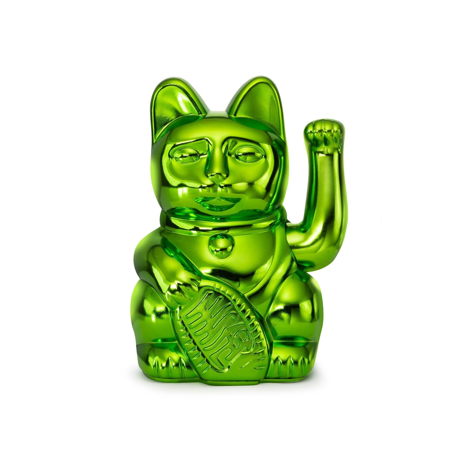 Regalo de diseño – Chat Chanceux Vert Brillant - le Chat Chanceux