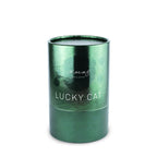 Chat Chanceux Vert Brillant