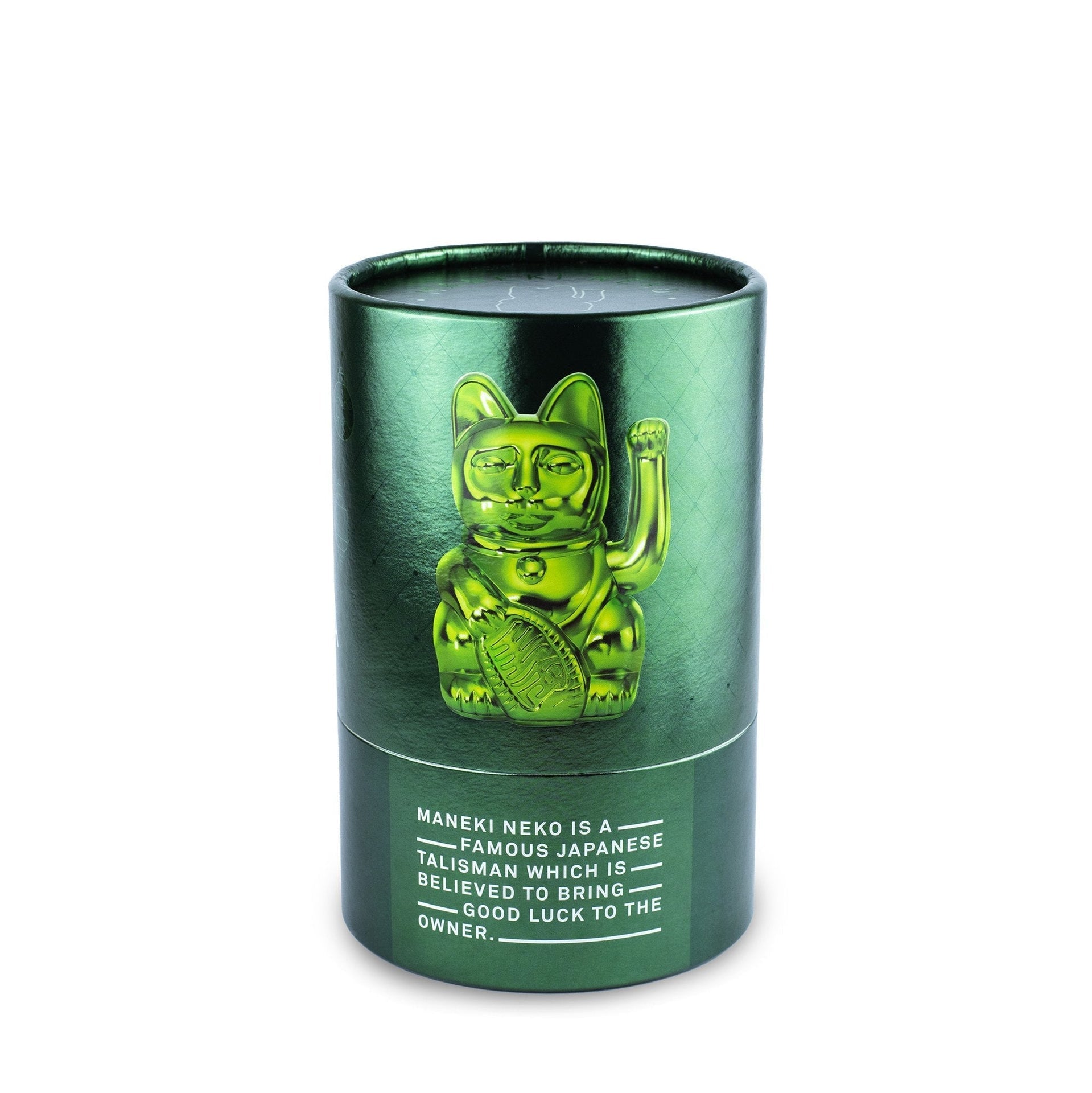 Regalo de diseño – Chat Chanceux Vert Brillant - le Chat Chanceux