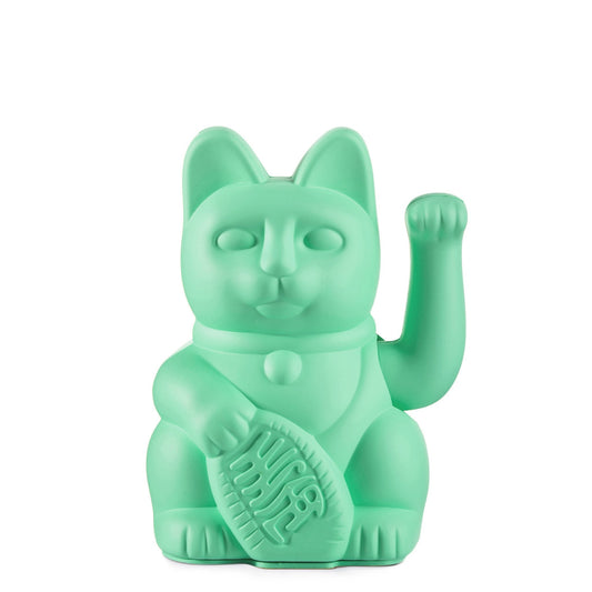 Chat Chanceux Vert Menthe - le Chat Chanceux