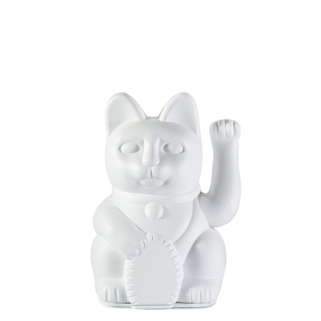 Chat Chanceux Iconique Blanc