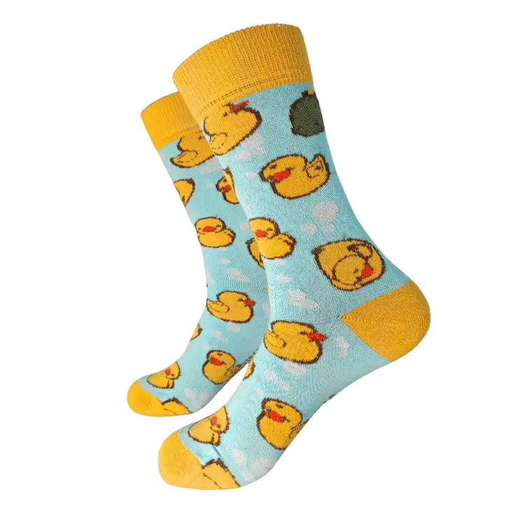 Chaussettes Canards Bulles | Objetos de diseño y regalos originales