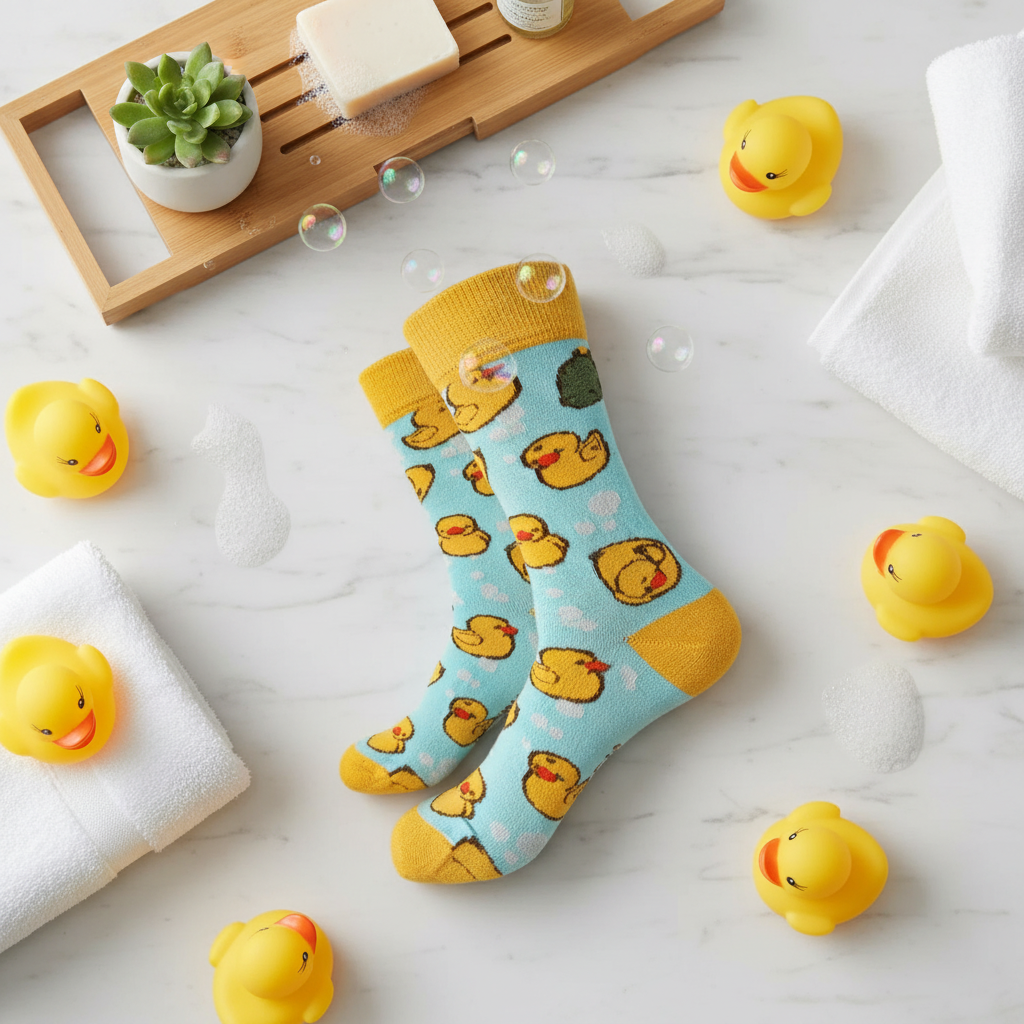 Chaussettes Canards Bulles | Designproducten en originele cadeaus