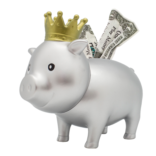 Silver Pig Crown