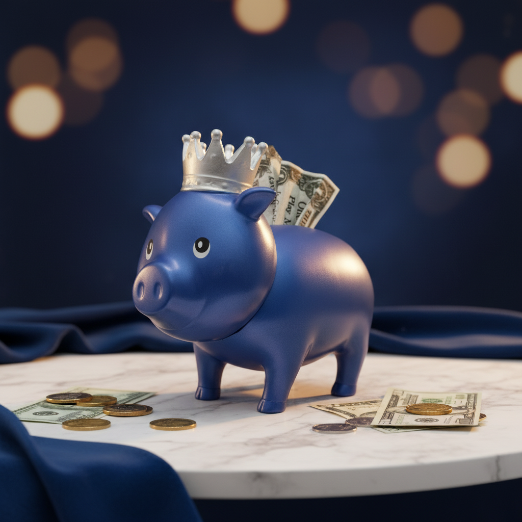 Blaues Kronenschwein