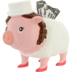 Cochon Mariée Lilalu – vue principale
