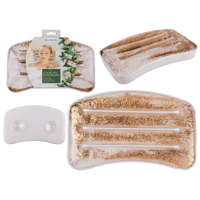 Oggetto regalo di design – coussin de bain a pailletes dorees ootb 