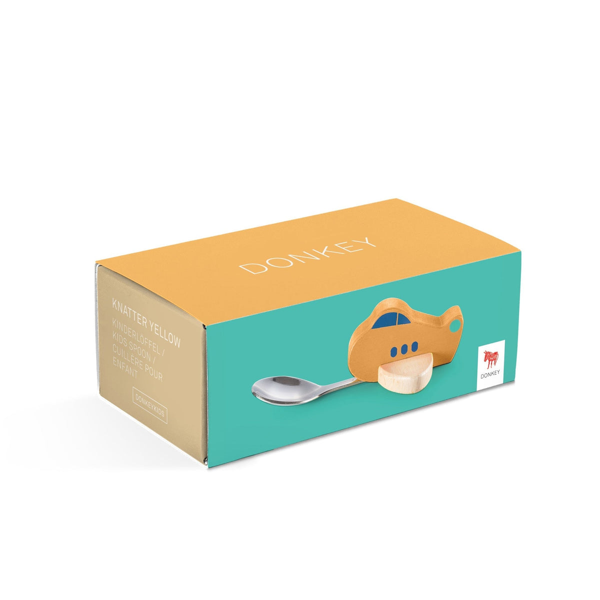 Cuillère Enfant Avion Jaune – vue produit 3