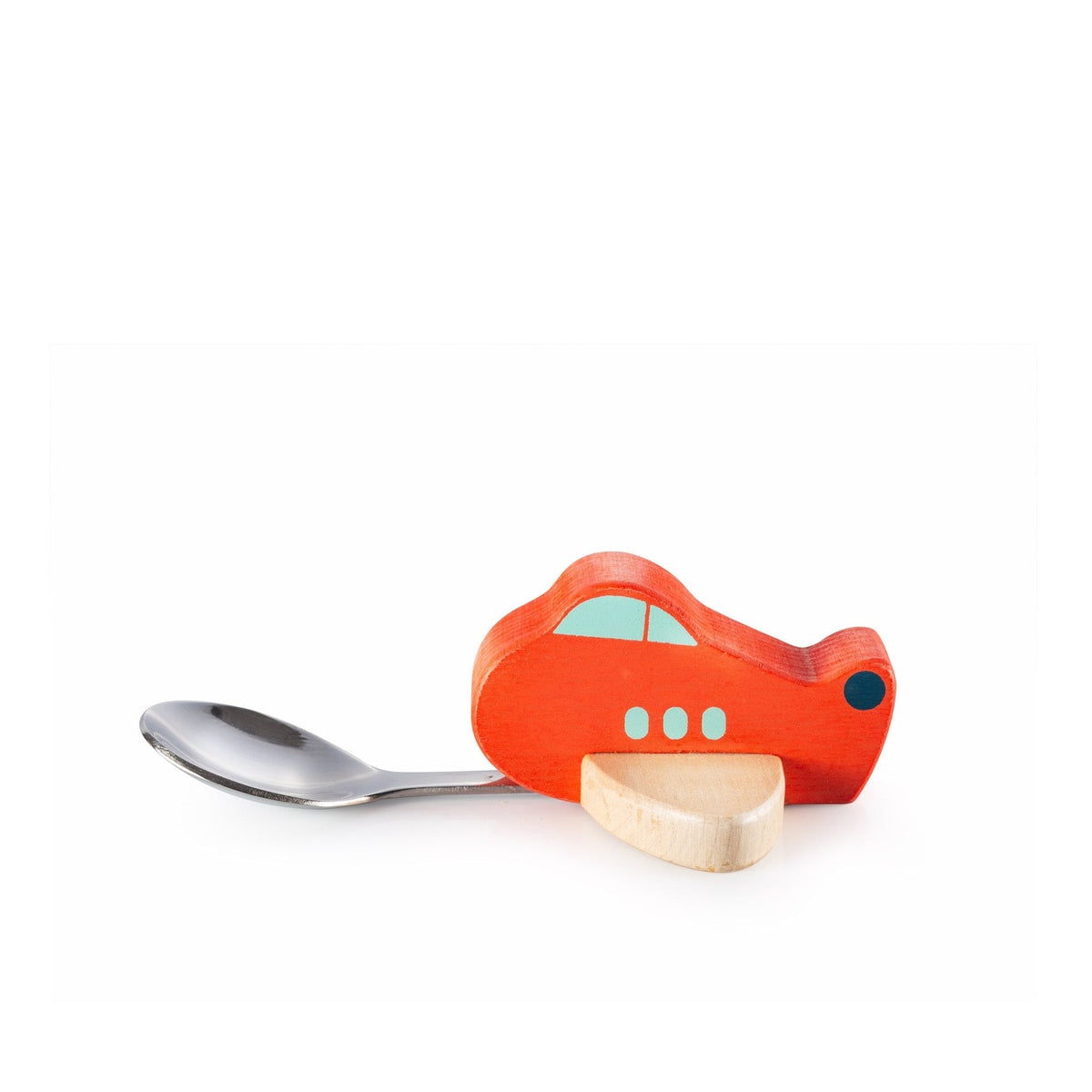 Cuillère Enfant Avion Rouge Donkey