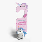 D069 Accroche-porte Licorne Ciel