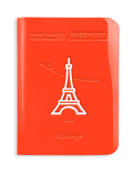 Protège Passeport Paris Kawaii