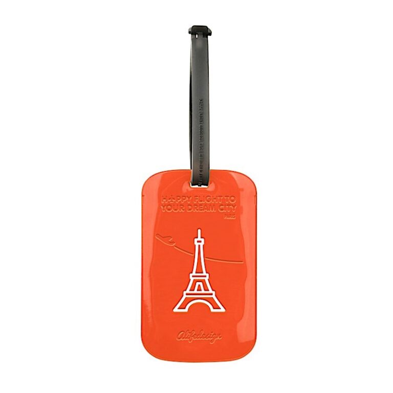 Sac Etiquette De Bagage Paris Accessoire