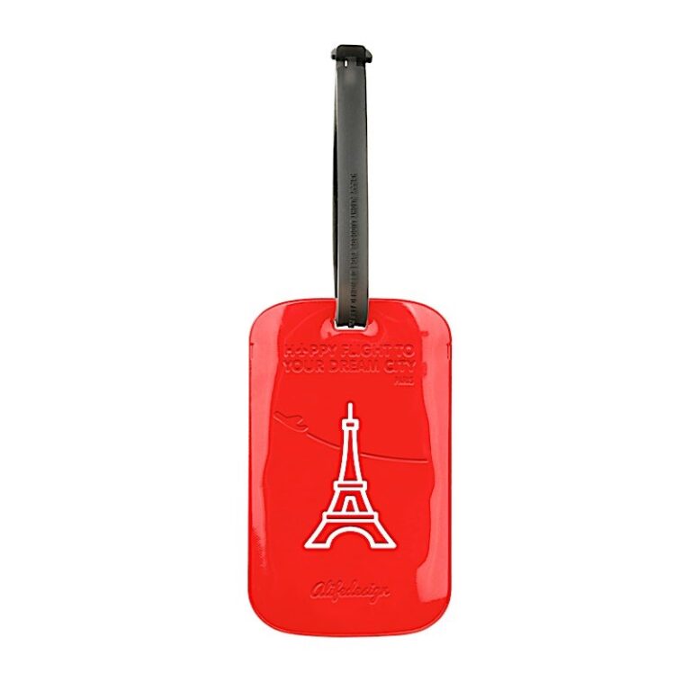 Sac Etiquette De Bagage Paris Cadeau Geek