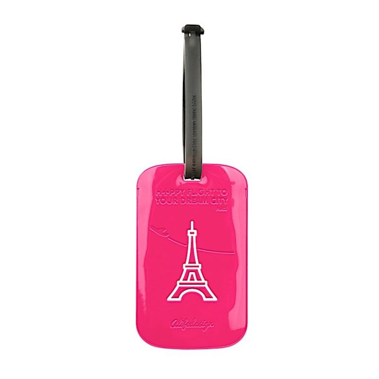 Sac Etiquette De Bagage Paris Kawaii