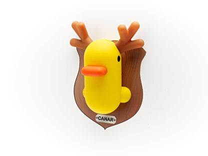 Yellow Duck Wall Piggy Bank