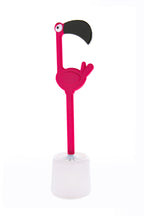Pink Flamant WC Pinsel