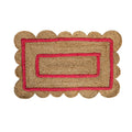 Paillasson en Jute – Rose – Fisura