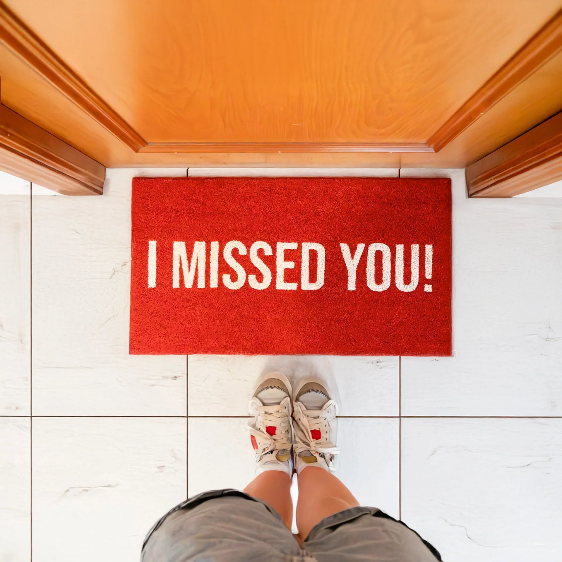 Paillasson « I missed you » – Fisura – vue 4