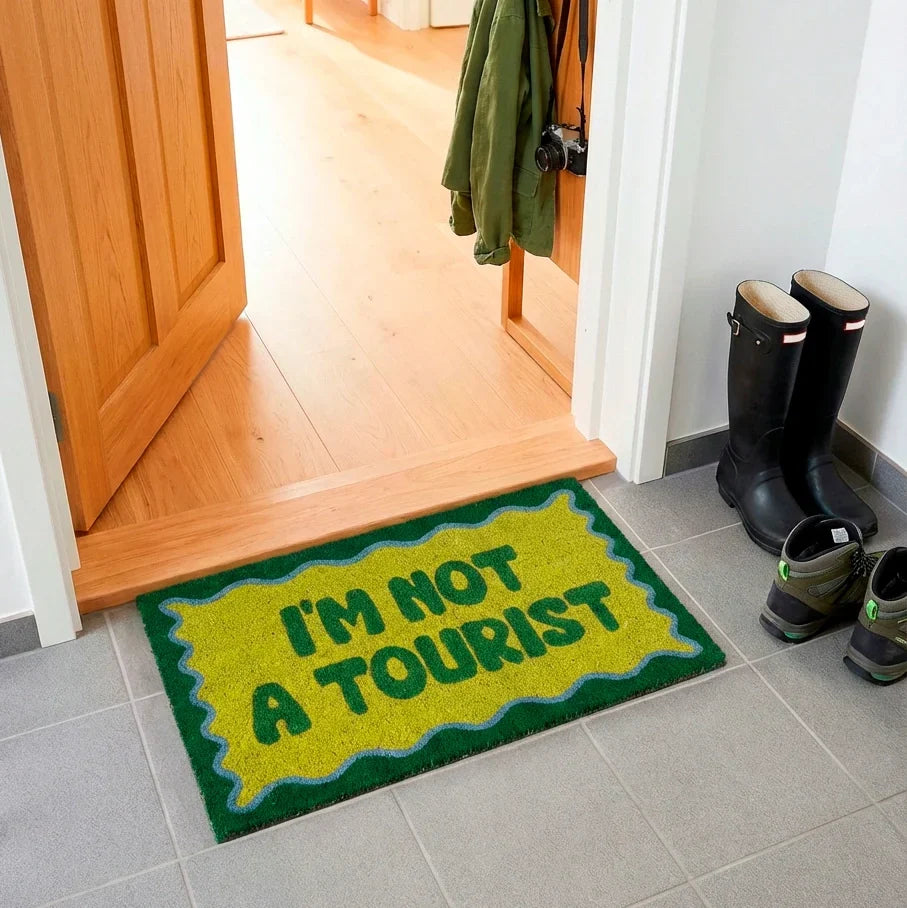 Paillasson « I´m not a tourist » – Fisura – vue 2