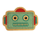 Paillasson « Robot » Bleu – Fisura