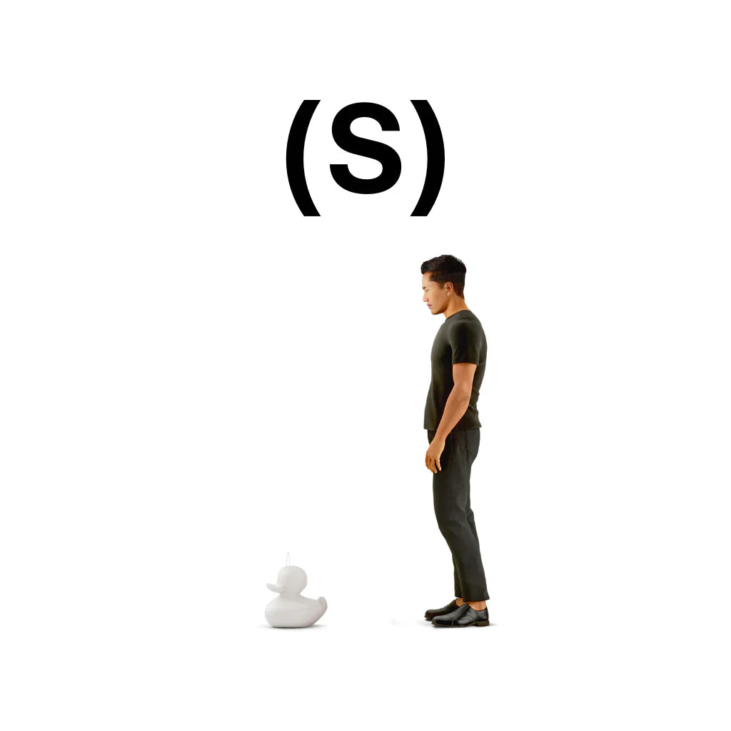 Lampe Canard "The Duck Duck Lamp" Jaune (S)