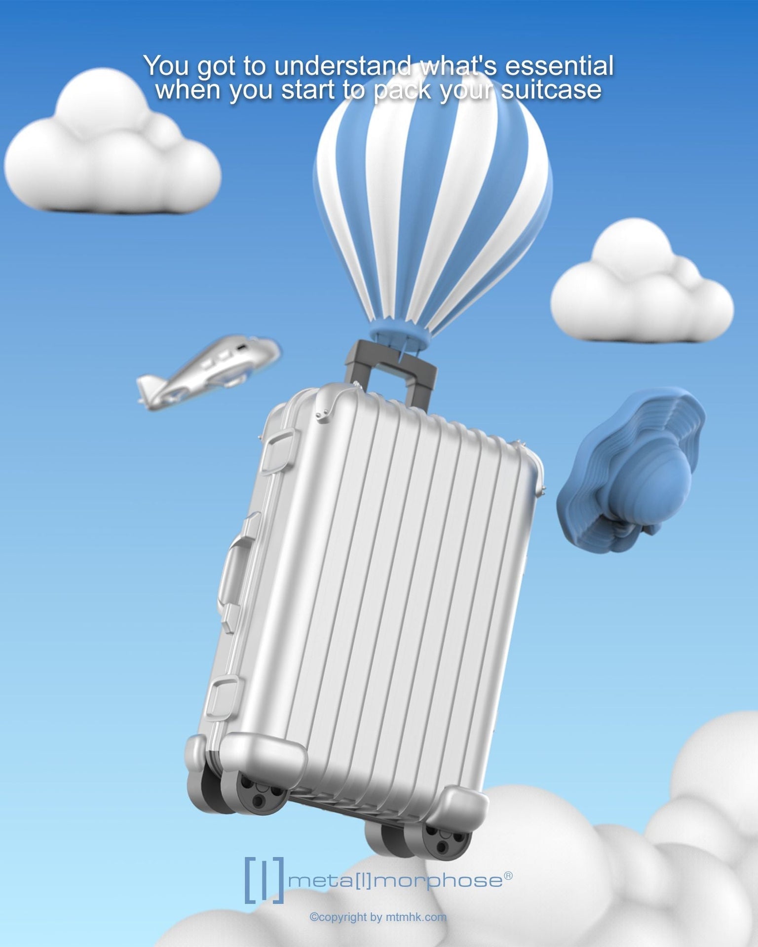 Porte clés Valise | Oggetti di design e regali originali