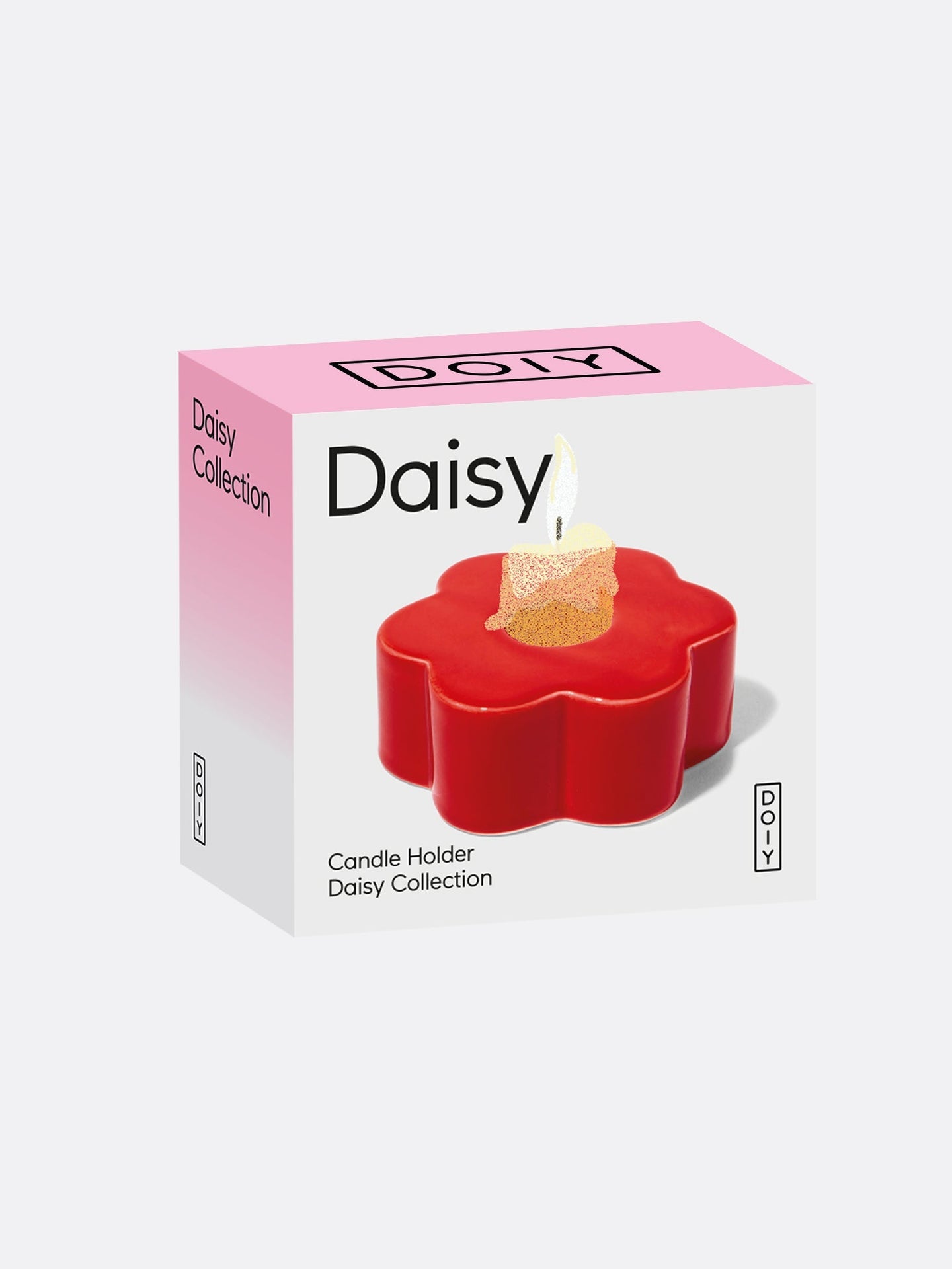 Daisy Kerzenständer Rot