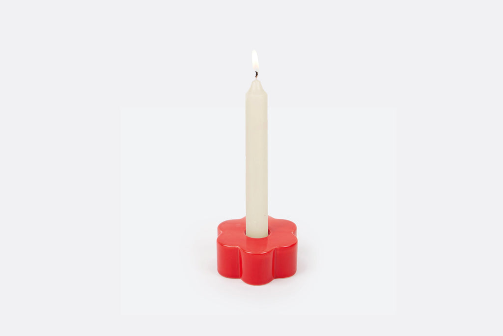 Daisy Kerzenständer Rot