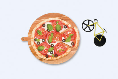 Das Fixie Bike Pizza Wheel – Bumblebee