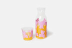 Bow Jar & Glass