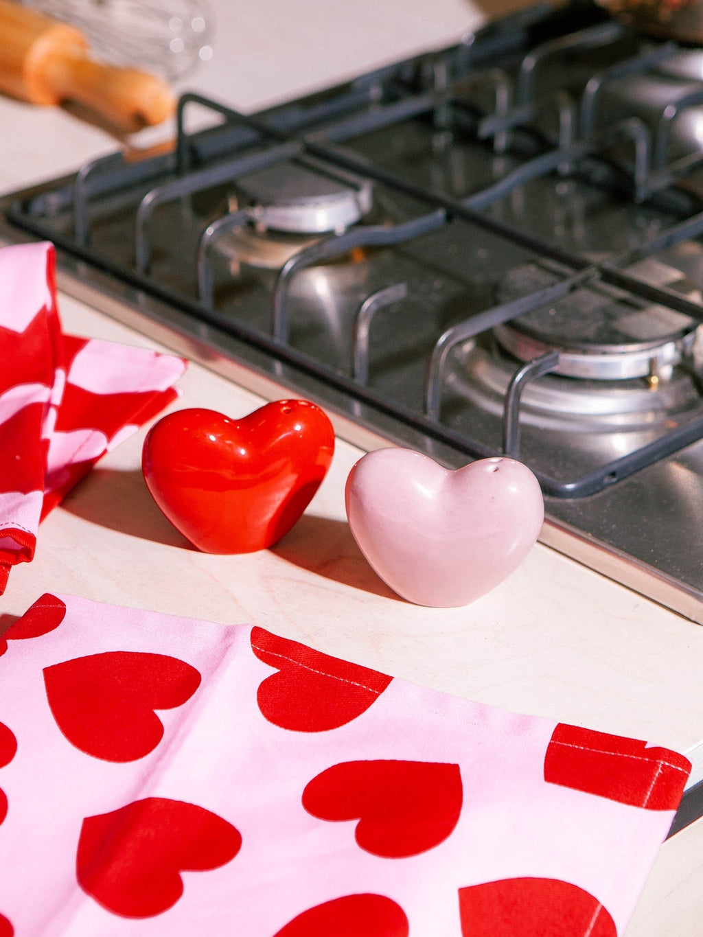 Salière et poivrière Love – vue 2