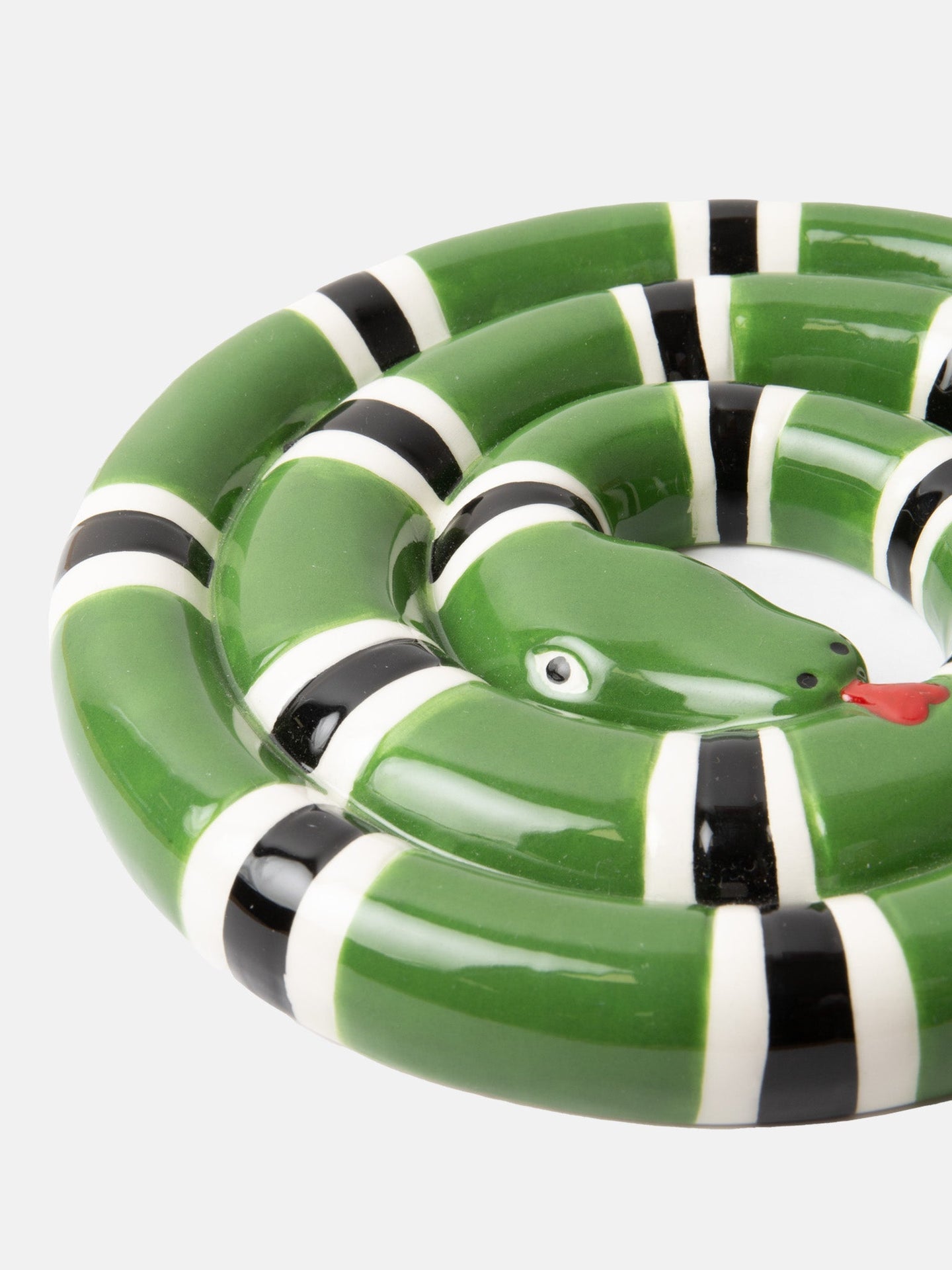 Snake Trivet Green