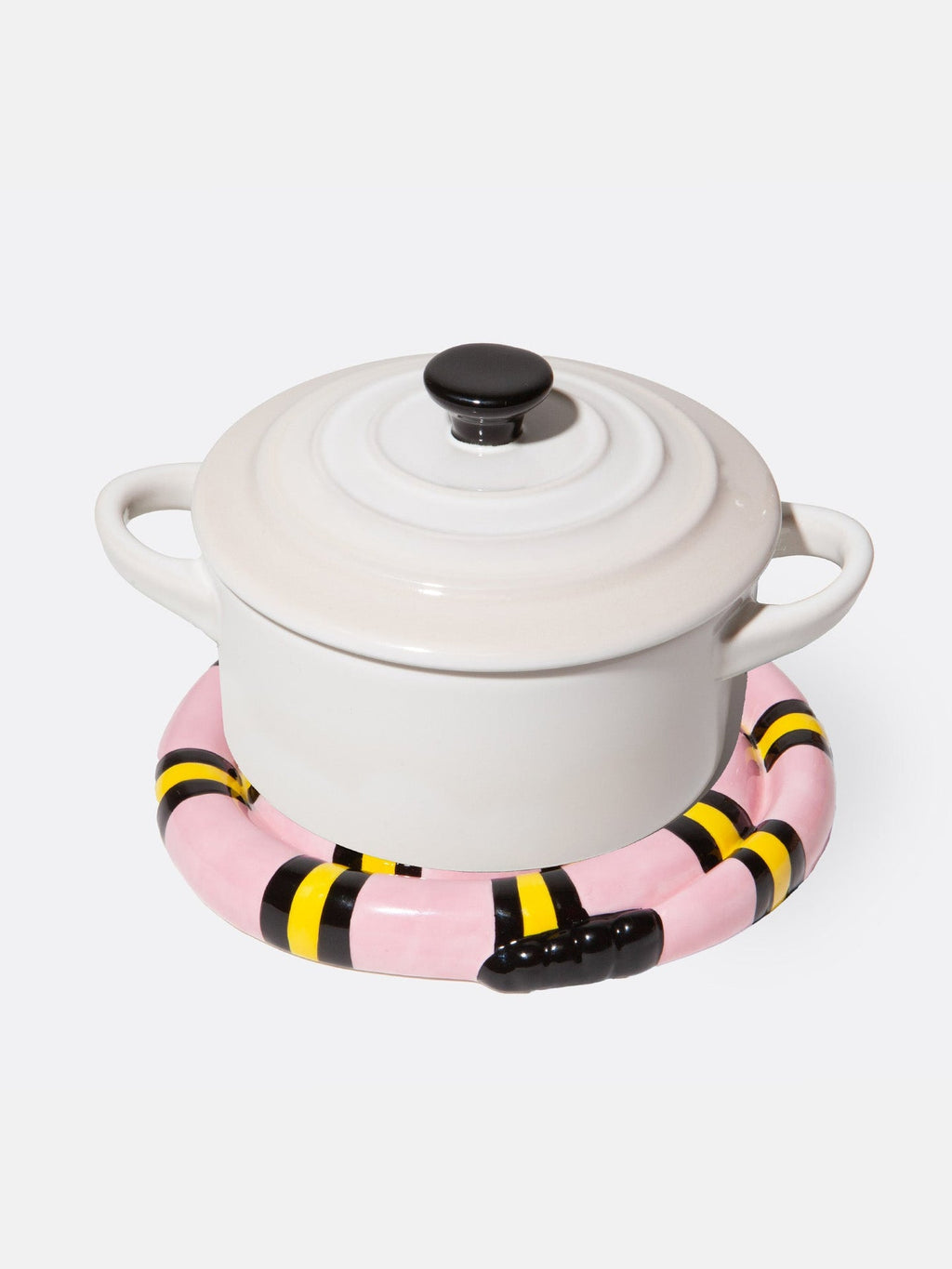 Snake Trivet Pink