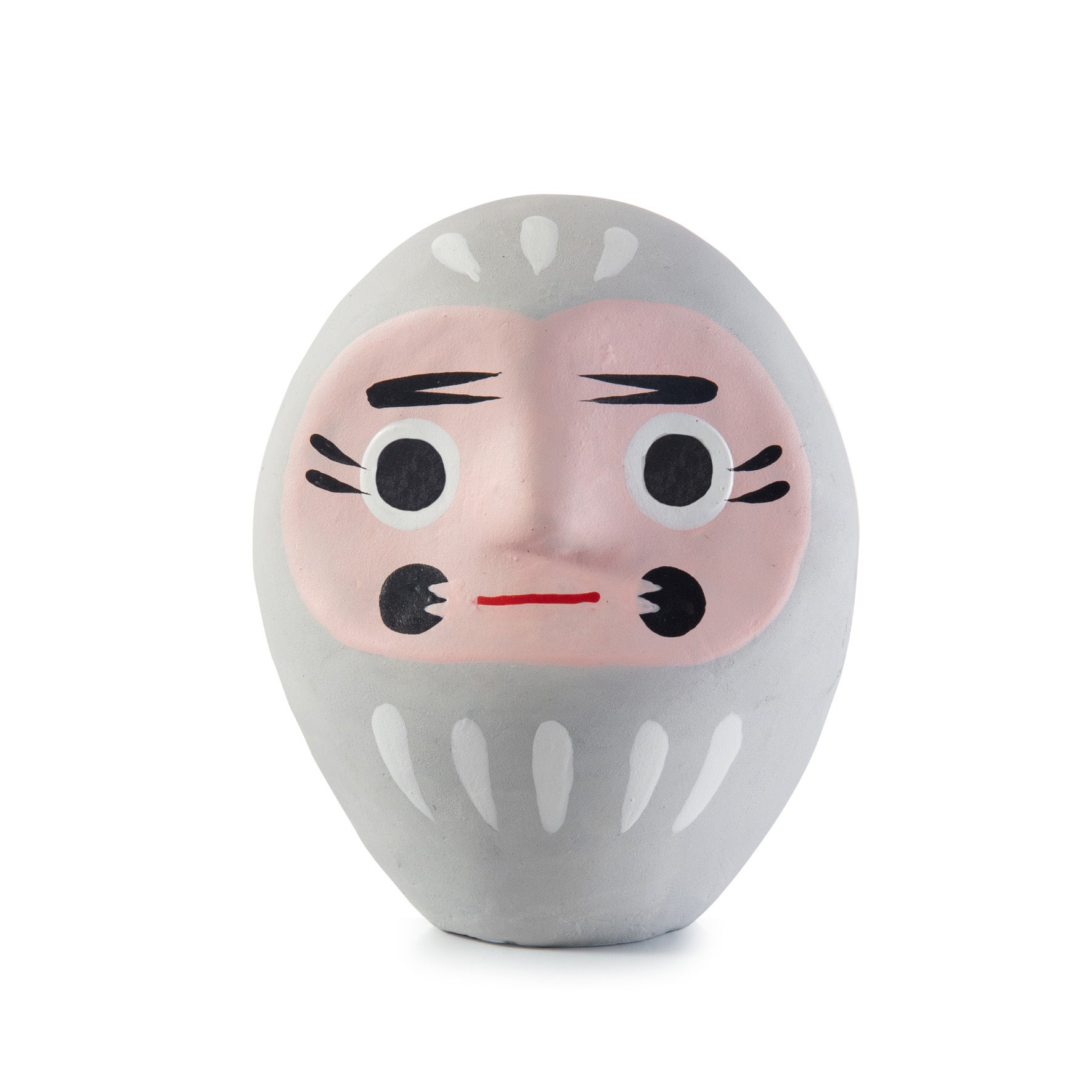 Oggetto regalo di design – daruma gris 210421 4260407136207