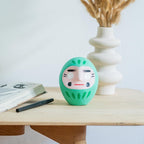 Oggetto regalo di design – daruma vert 