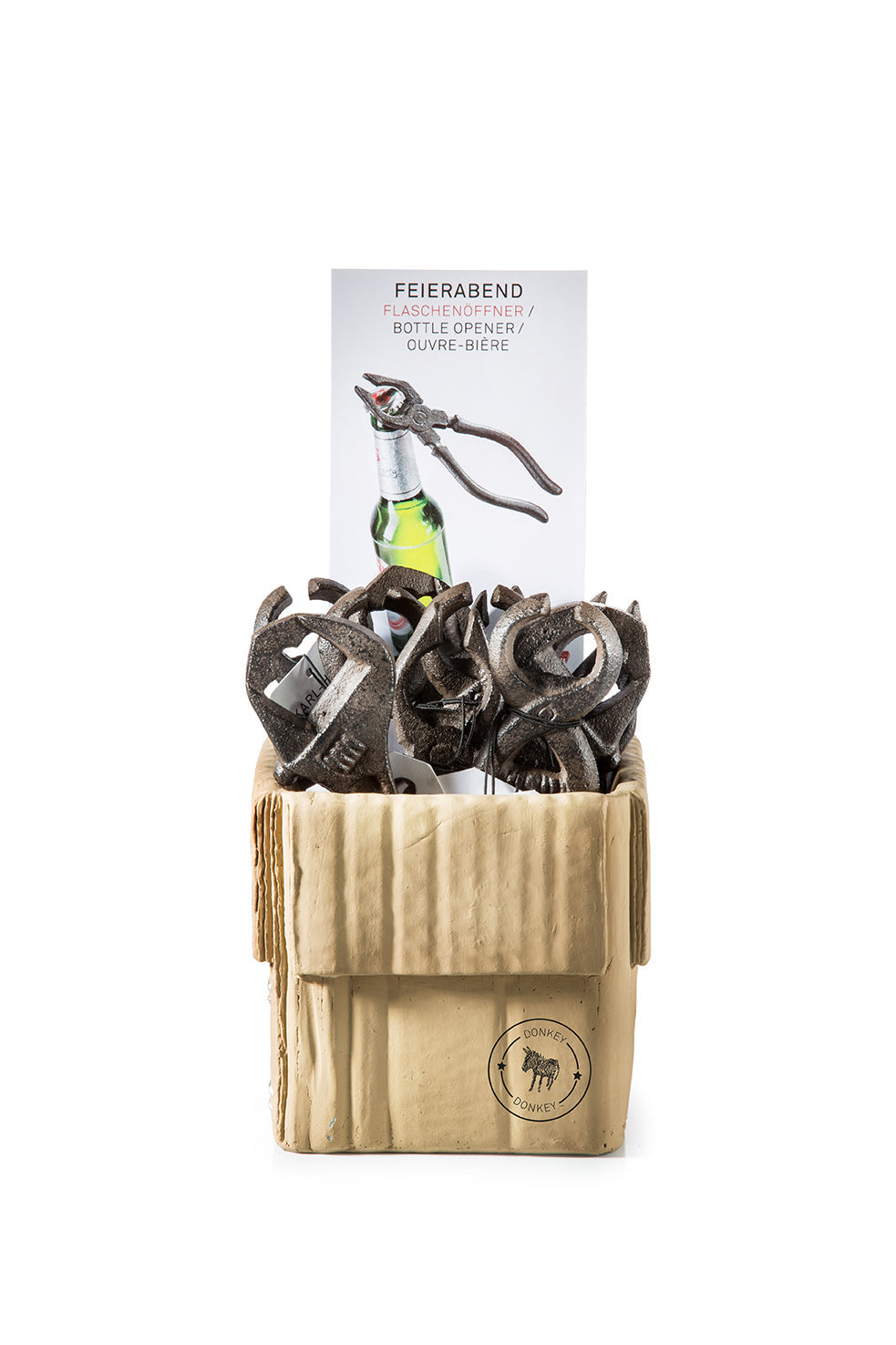 Regalo de diseño – decapsuleur outil marteau donkey 