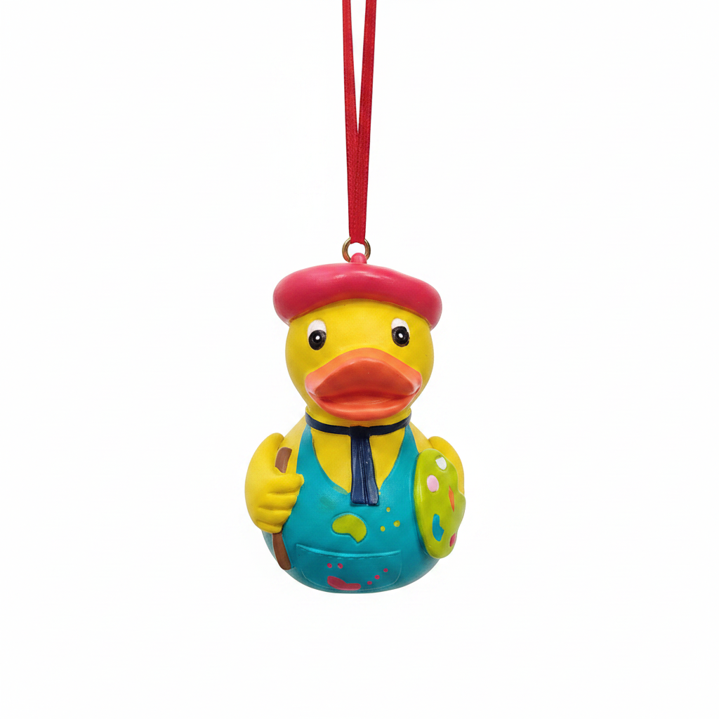 Hanging Decoration Artist Duck
