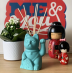 Diffuseur de parfum Chat Chanceux Bleu