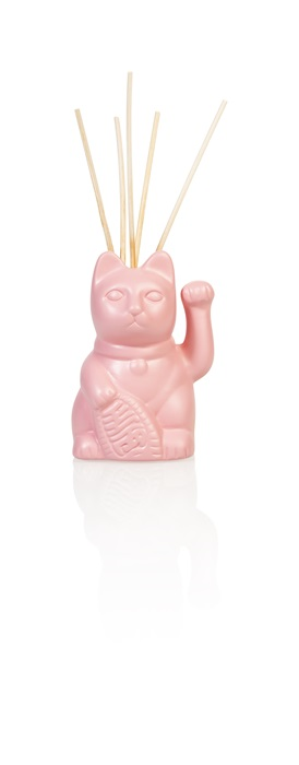 diffuseur de parfum chat chanceux rose bitten BTT2009PK 4897038627325