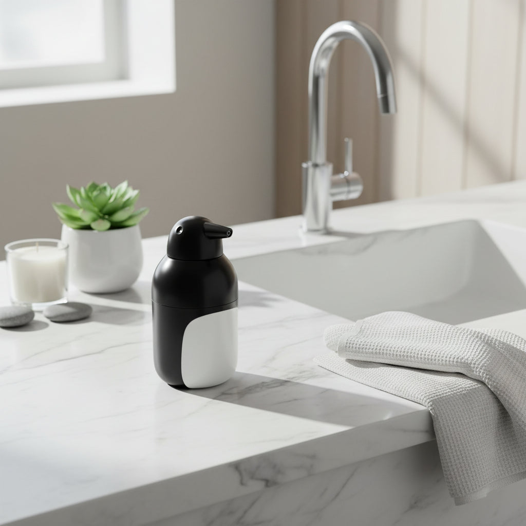 Regalo de diseño – Distributeur de Savon Pingouin Qualy | Boutique d'objets cadeaux designs 