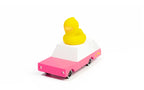 Voiture en Bois Candycar World - Canard Jaune
