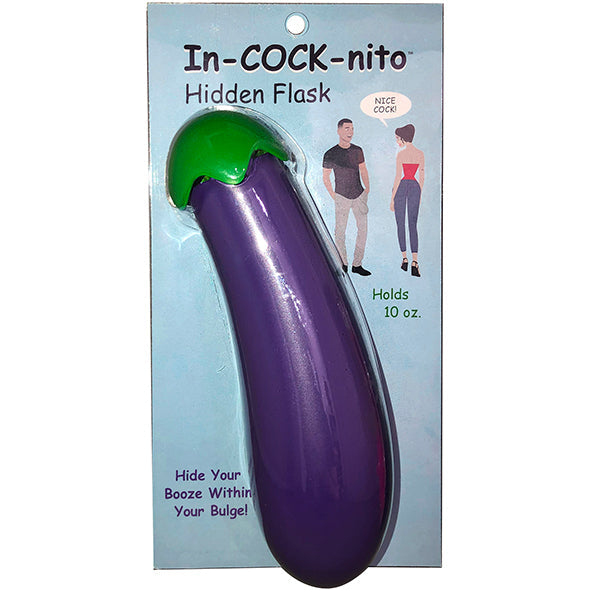 Gourde Aubergine - In-Cock-Nito Flask | Objetos de diseño y regalos originales