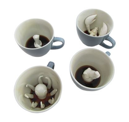 3D Creature cups mug 