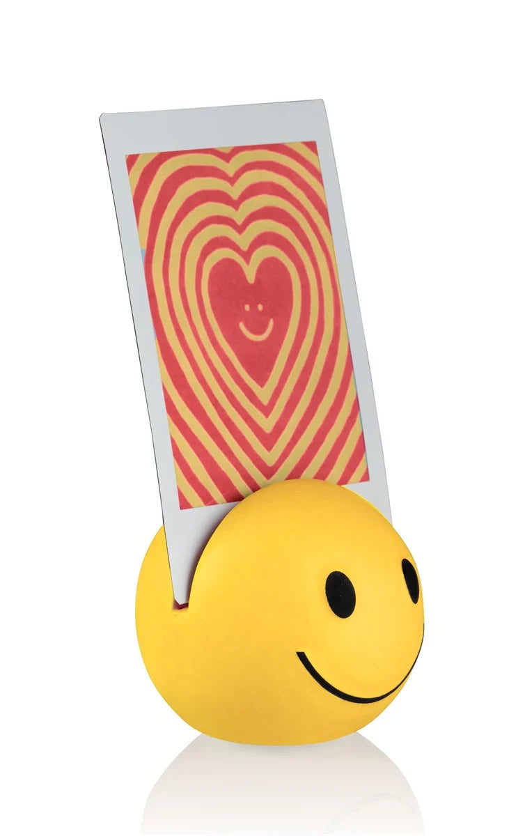 Design-lahja – porte photo humeur jaune bitten