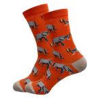 Oggetto regalo di design – chaussettes elephants avec pintes mrcol
