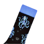 chaussettes poulpes bleus mrcol