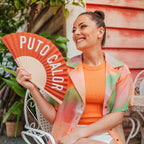 Éventail « Puto calor » – Fisura – vue 2